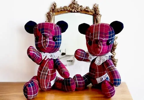 函館タータンを使用した作品